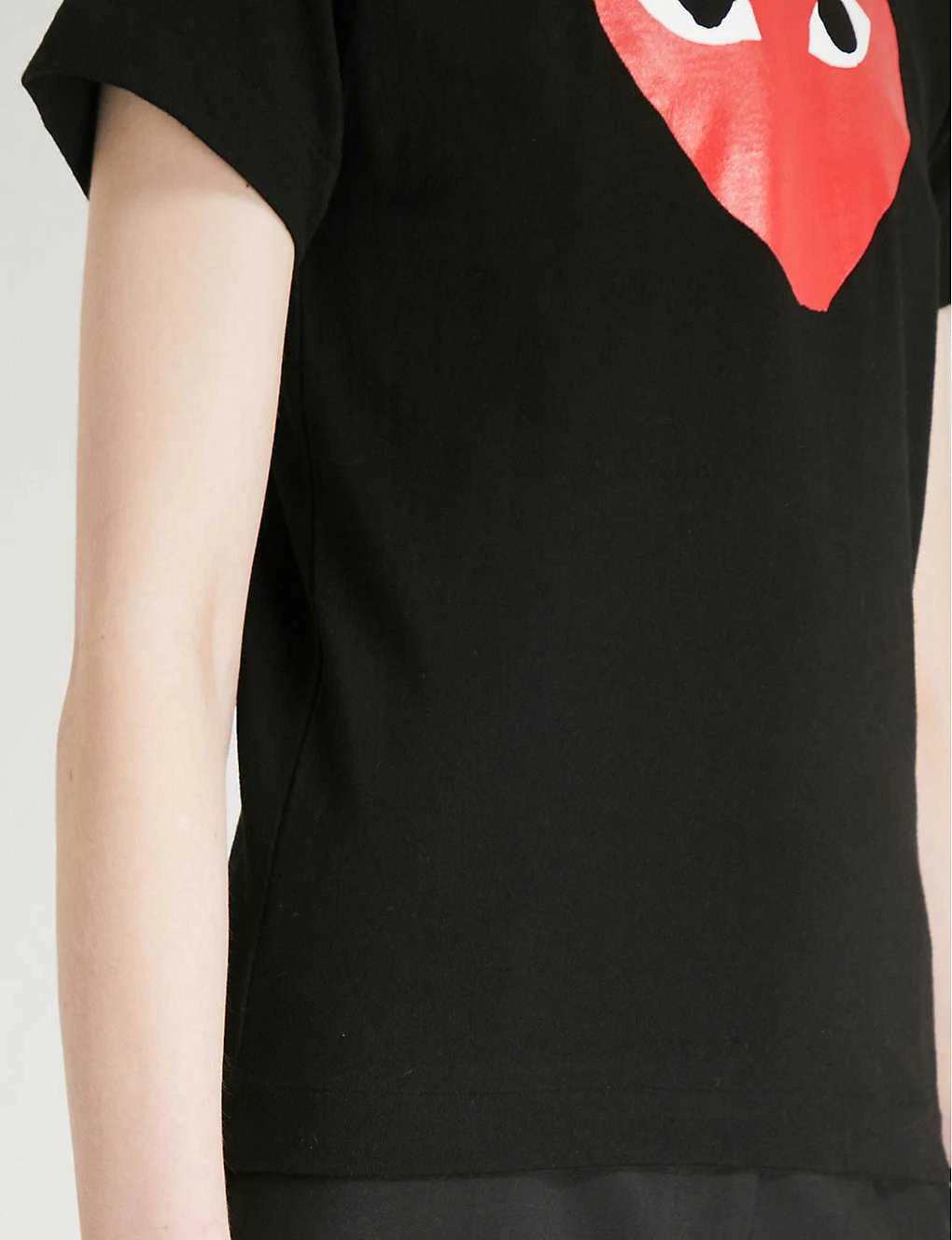 Comme Des Garçons Play Middle Heart-print Cotton-jersey T-shirt 9 Comme Des Garçons Play Middle Heart-print Cotton-jersey T-shirt - Image 7