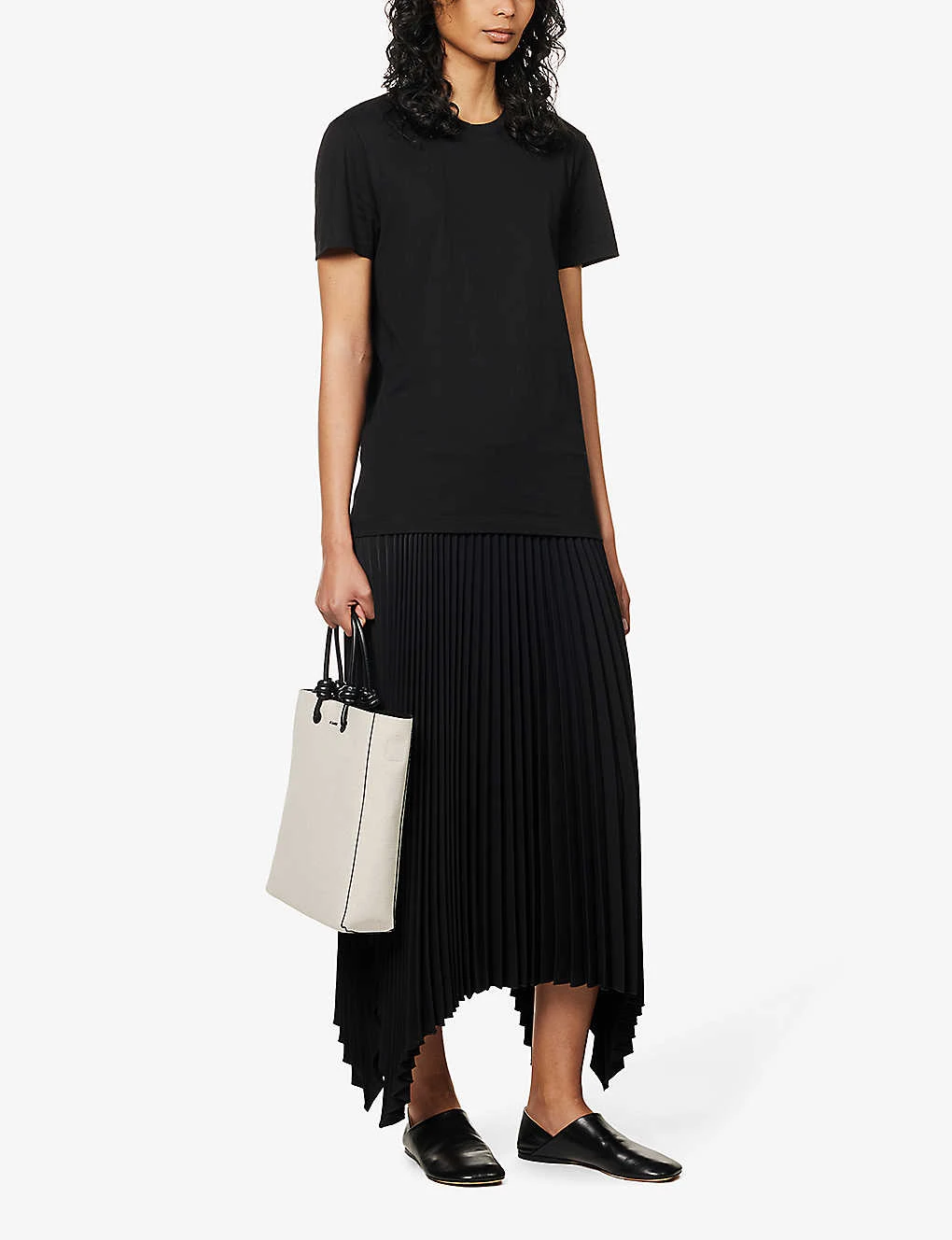 Joseph Round Neck Cotton T-shirt 4 Joseph Round Neck Cotton T-shirt - Image 2