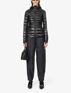 Canada Goose Hybridge Lite Hooded Shell-down Jacket -VogueVibe Store R03656405 BLACKNOIR ALT01