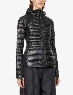Canada Goose Hybridge Lite Hooded Shell-down Jacket -VogueVibe Store R03656405 BLACKNOIR ALT02