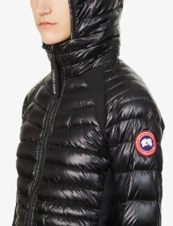 Canada Goose Hybridge Lite Hooded Shell-down Jacket -VogueVibe Store R03656405 BLACKNOIR ALT04