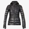 Canada Goose Hybridge Lite Hooded Shell-down Jacket 1 Canada Goose Hybridge Lite Hooded Shell-down Jacket -VogueVibe Store R03656405 BLACKNOIR M