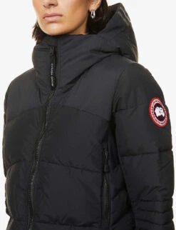 Canada Goose HyBridge Padded Shell-down Coat 12 Canada Goose HyBridge Padded Shell-down Coat -VogueVibe Store R03656408 BLACKNOIR ALT03