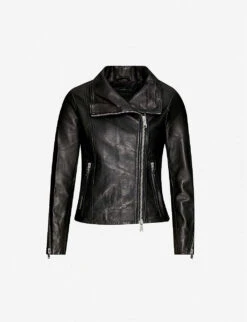 AllSaints Ellis Leather Jacket