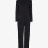 Whistles Ultimate Utility Cotton-blend Jumpsuit -VogueVibe Store R03711769 BLACK M