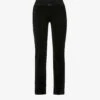 Juicy Couture Logo-embellished Velour Jogging Bottoms 1 Juicy Couture Logo-embellished Velour Jogging Bottoms -VogueVibe Store R03794028 BLACK M