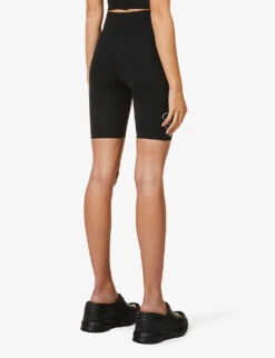 AGENT PROVOCATEUR Rayley High-rise Stretch-cotton Shorts -VogueVibe Store R03832470 BLACKBABYPINK ALT03