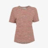 Whistles Emily Ultimate Striped Cotton T-shirt 2 Whistles Emily Ultimate Striped Cotton T-shirt -VogueVibe Store R03953242 MULTICOLOURED M