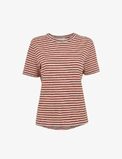 Whistles Emily Ultimate Striped Cotton T-shirt