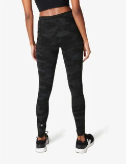 Sweaty Betty Power High-rise Stretch-jersey Leggings -VogueVibe Store R03958941 ULTRABLACK ALT03