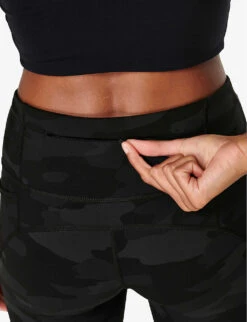 Sweaty Betty Power High-rise Stretch-jersey Leggings -VogueVibe Store R03958941 ULTRABLACK ALT05