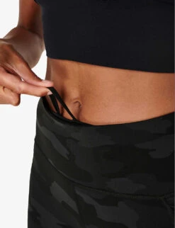 Sweaty Betty Power High-rise Stretch-jersey Leggings -VogueVibe Store R03958941 ULTRABLACK ALT06