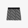THE KOOPLES Monogram Jacquard Knitted Mini Skirt