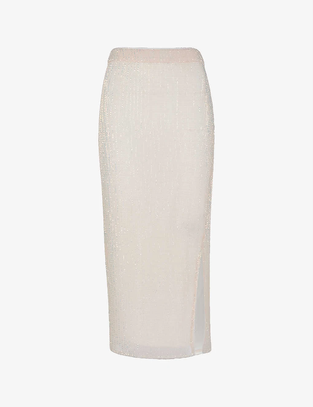 Whistles Sadie Sequined Recycled-polyester Midi Skirt 3 Whistles Sadie Sequined Recycled-polyester Midi Skirt
