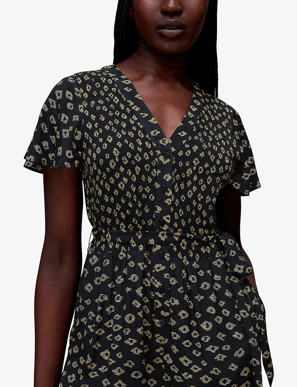 Whistles Graphic-print Woven Jumpsuit 5 Whistles Graphic-print Woven Jumpsuit - Image 3