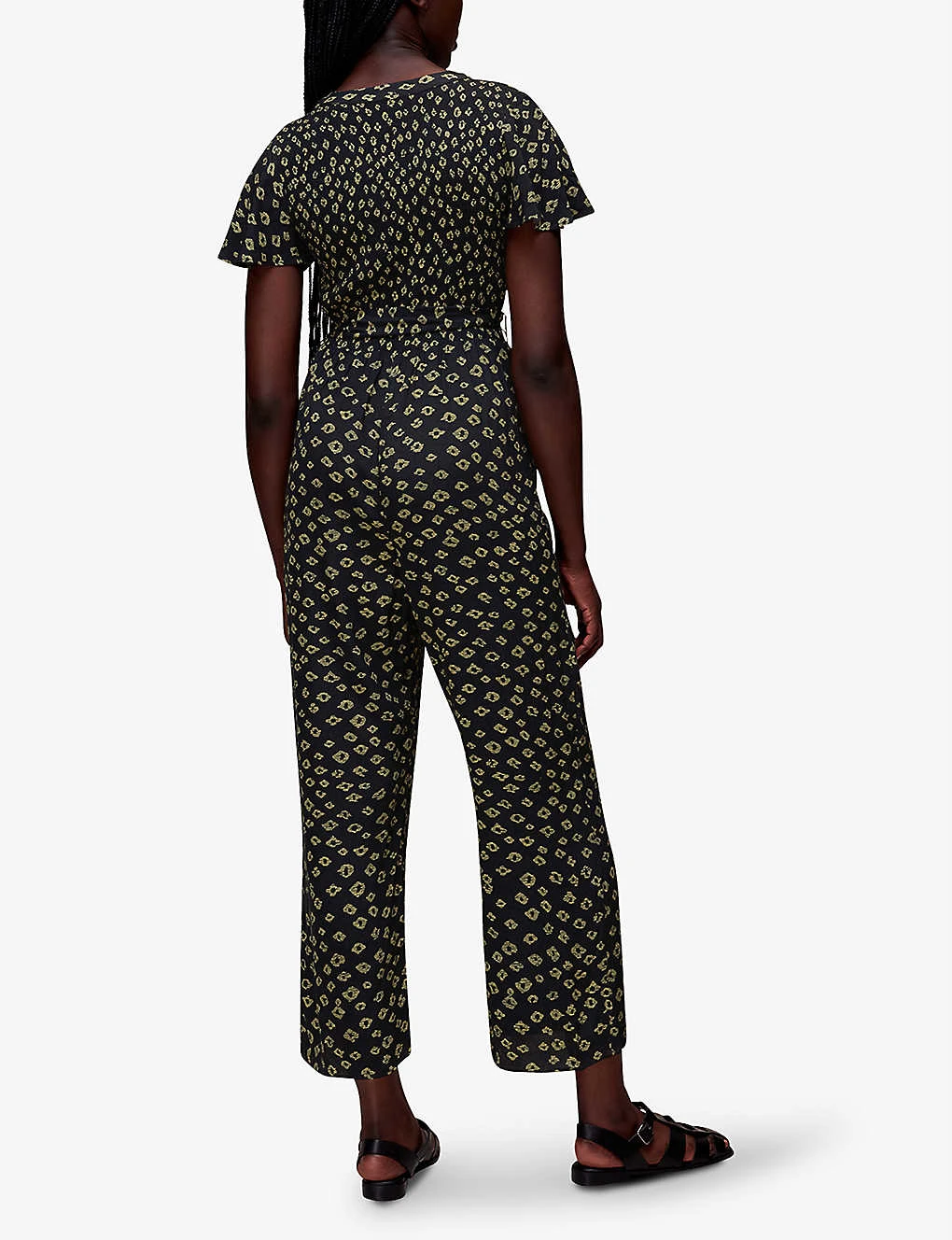 Whistles Graphic-print Woven Jumpsuit 6 Whistles Graphic-print Woven Jumpsuit - Image 4
