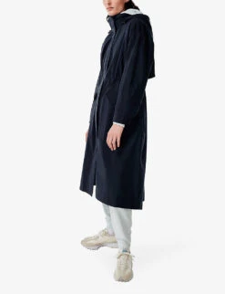 Sweaty Betty Motion Recycled-polyester Longline Parka -VogueVibe Store R04000068 FRENCHNAVYBLUE ALT02
