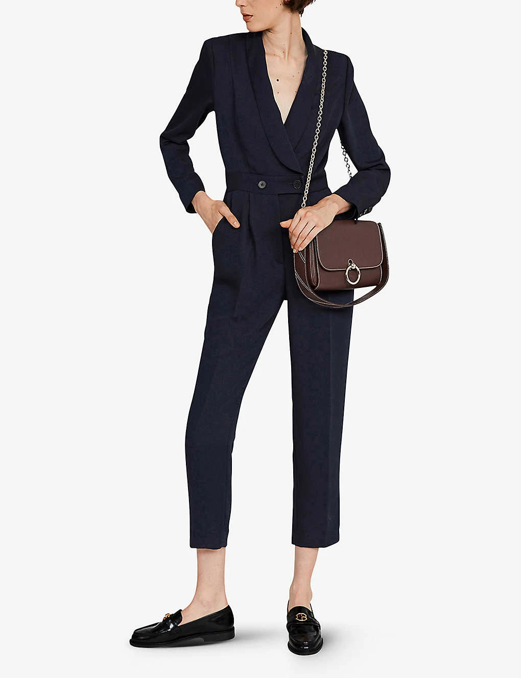 CLAUDIE PIERLOT Tailored Woven Jumpsuit 4 CLAUDIE PIERLOT Tailored Woven Jumpsuit - Image 2