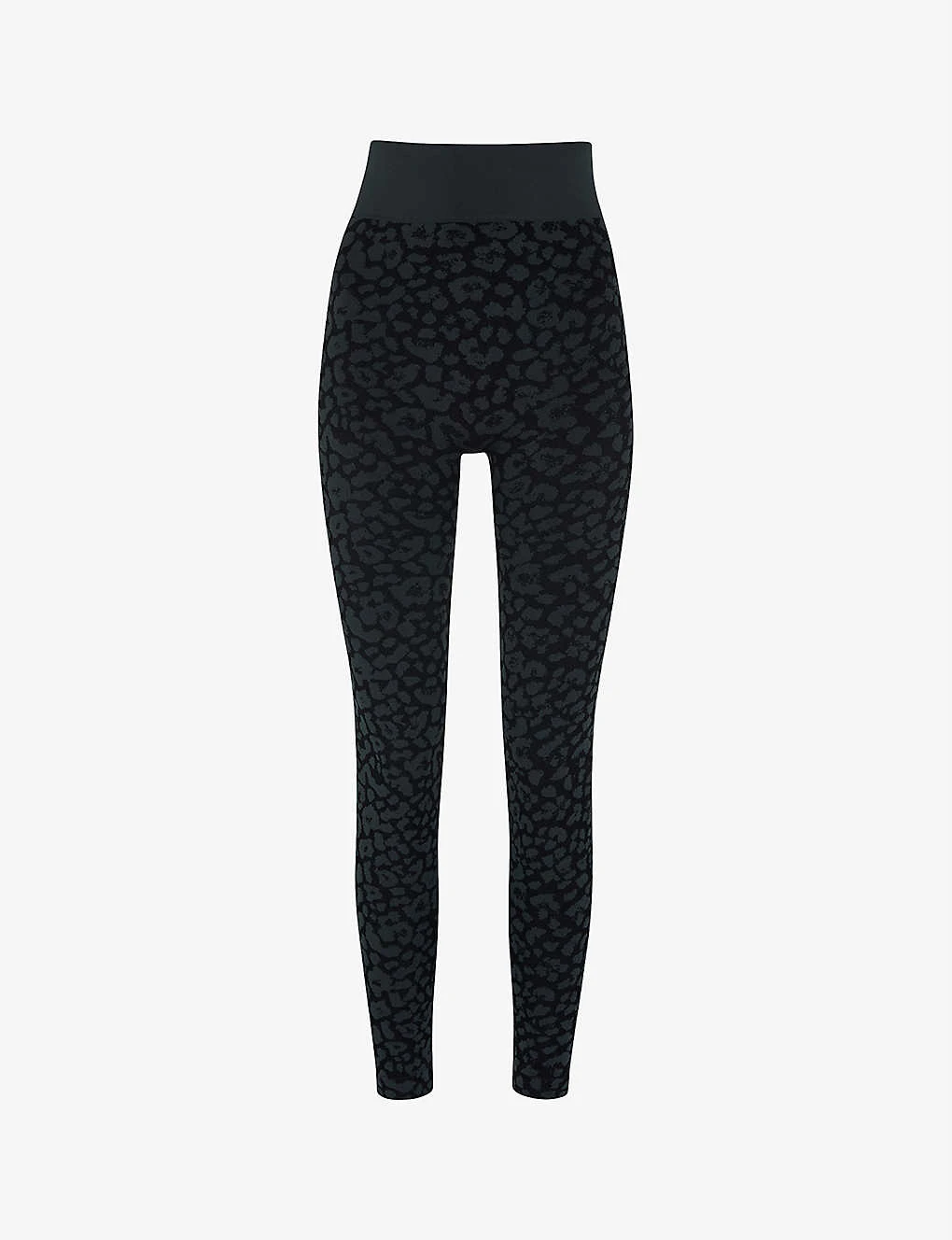 Whistles Animal-print Seamless Stretch-jersey Leggings 3 Whistles Animal-print Seamless Stretch-jersey Leggings