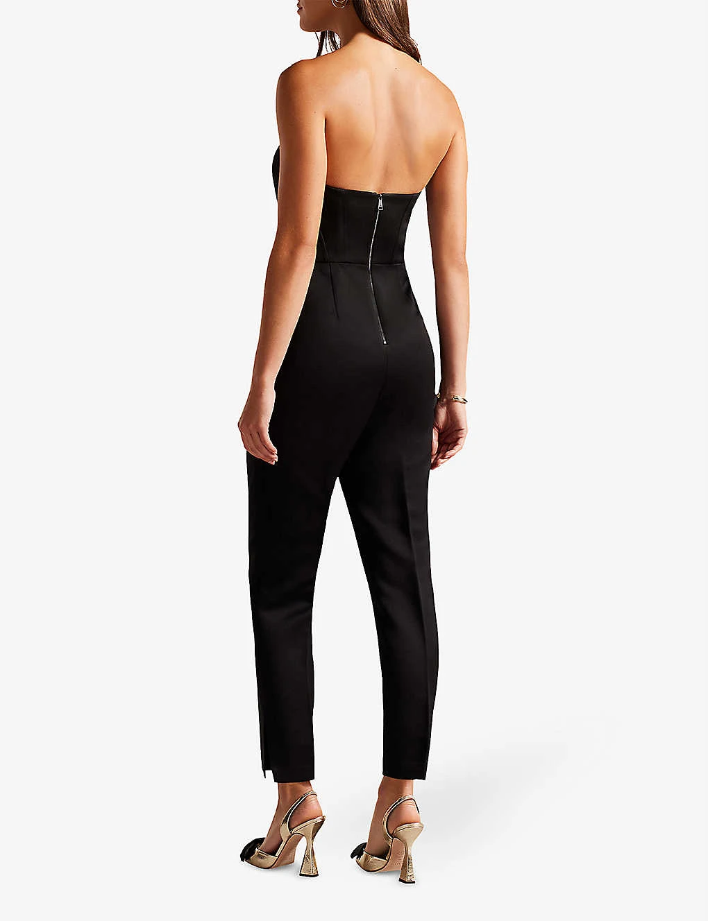 Ted Baker Oriiana Bustier Woven Jumpsuit 5 Ted Baker Oriiana Bustier Woven Jumpsuit - Image 3
