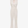 Reiss Dani Tuxedo Woven Jumpsuit