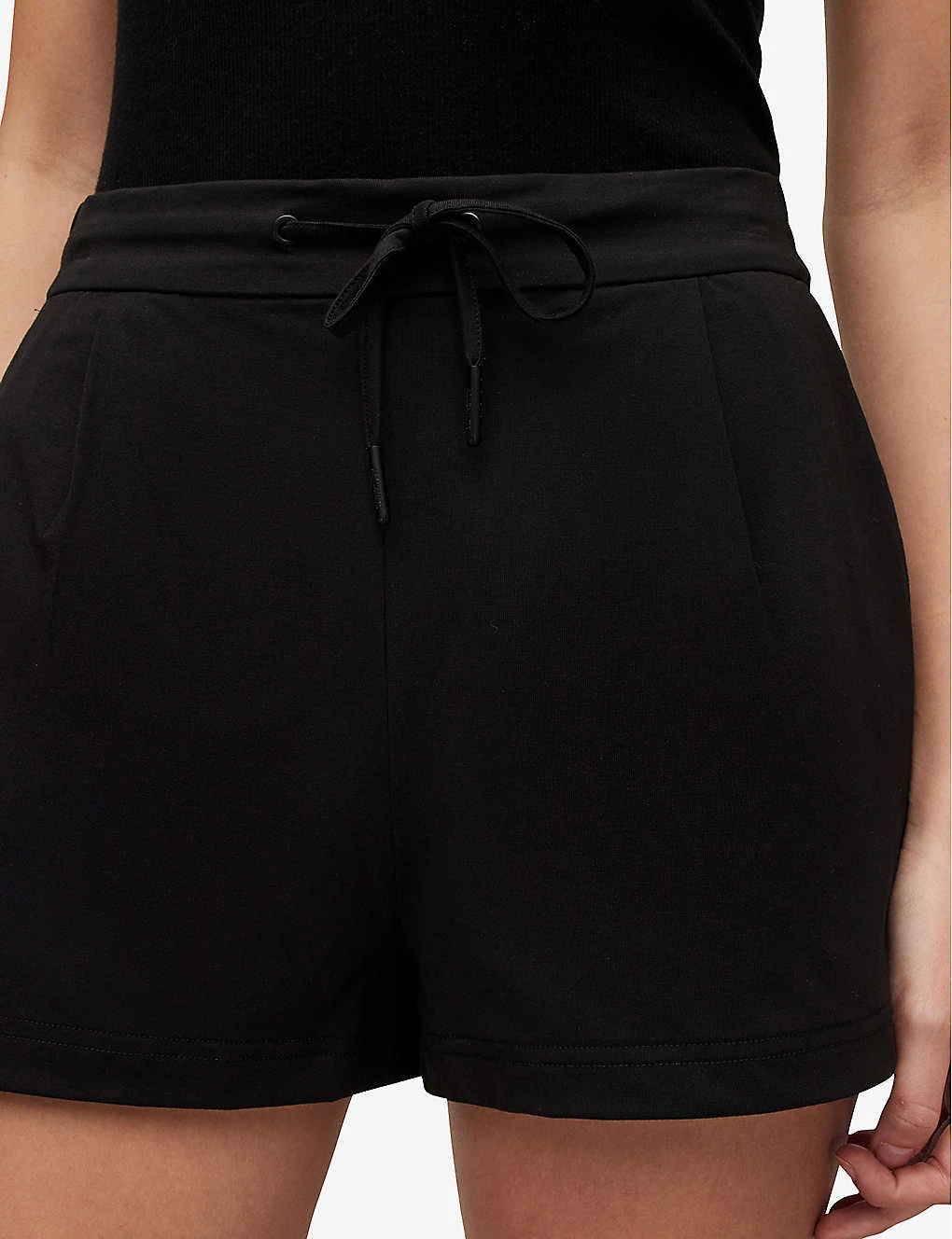 AllSaints Aleida Drawstring Stretch-woven Shorts 7 AllSaints Aleida Drawstring Stretch-woven Shorts - Image 5