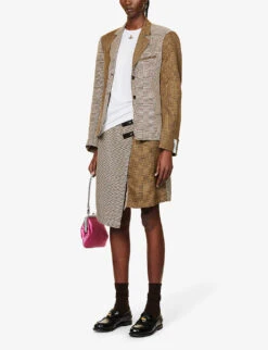 Vivienne Westwood Orb Logo-embroidered Cotton-jersey T-shirt -VogueVibe Store R04081557 WHITE ALT01