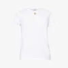 Vivienne Westwood Orb Logo-embroidered Cotton-jersey T-shirt -VogueVibe Store R04081557 WHITE M