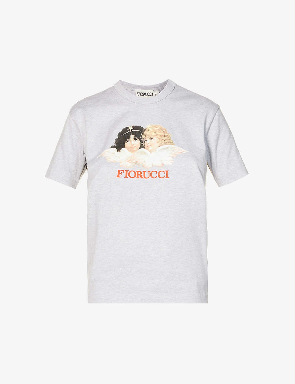 FIORUCCI Angels Graphic-print Organic Cotton-jersey T-shirt 3 FIORUCCI Angels Graphic-print Organic Cotton-jersey T-shirt