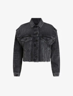 AllSaints Chlo Removable-sleeves Denim Jacket