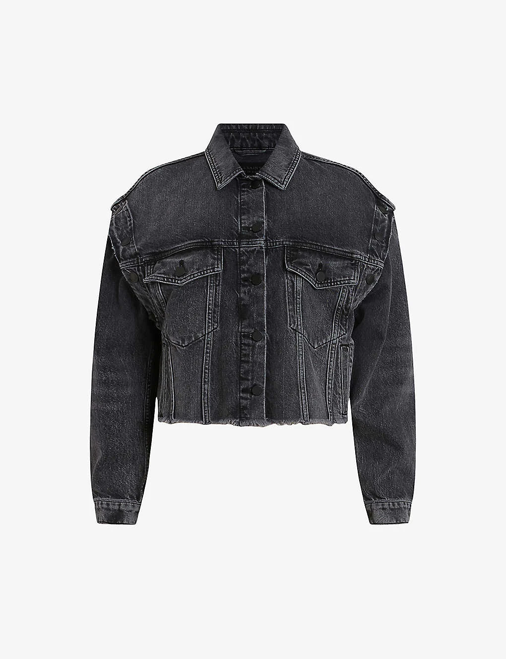 AllSaints Chlo Removable-sleeves Denim Jacket 3 AllSaints Chlo Removable-sleeves Denim Jacket