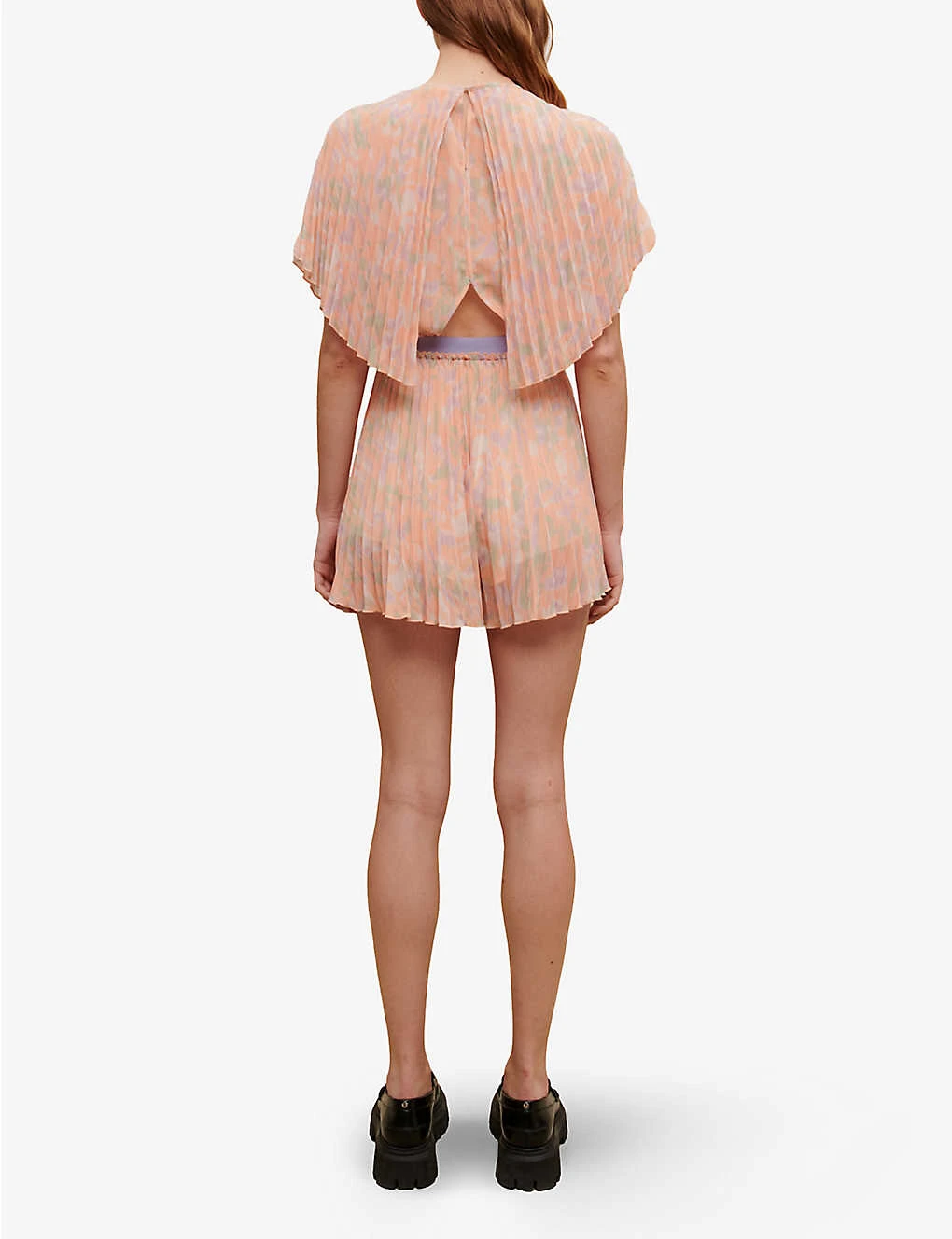 Maje Isisa Pleated Woven Jumpsuit 6 Maje Isisa Pleated Woven Jumpsuit - Image 4