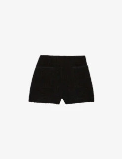 CLAUDIE PIERLOT Elga Braided-trim Tweed Shorts