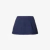 Corrado A-line Cotton-twill Mini Skirt -VogueVibe Store R04104258 MIDNIGHT M