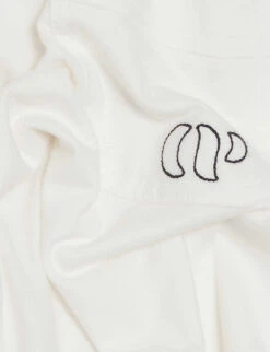 CLAUDIE PIERLOT Timon Logo-embroidered Cotton-jersey T-shirt -VogueVibe Store R04104791 NATURELS ALT04