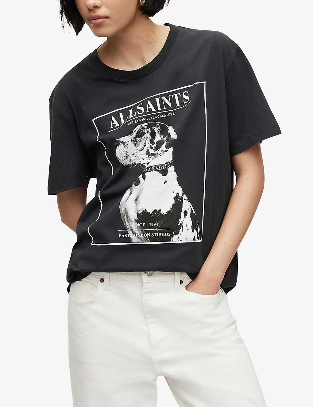 AllSaints Storm Graphic-print Organic-cotton T-shirt 5 AllSaints Storm Graphic-print Organic-cotton T-shirt - Image 3