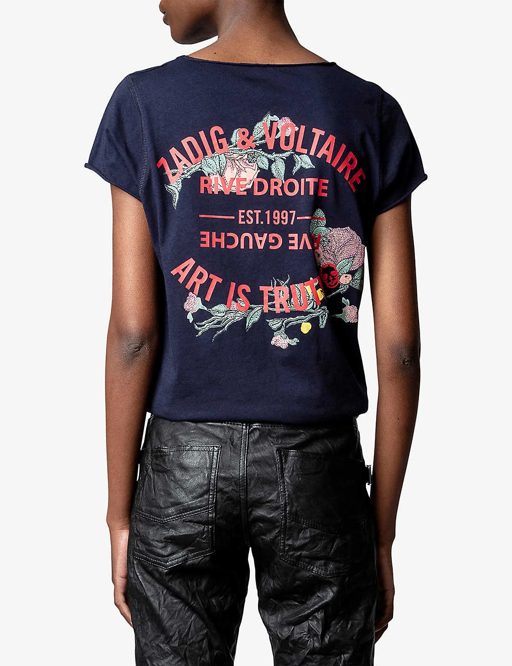 Zadig & Voltaire Graphic-print Cotton-jersey T-shirt 7 Zadig & Voltaire Graphic-print Cotton-jersey T-shirt - Image 5