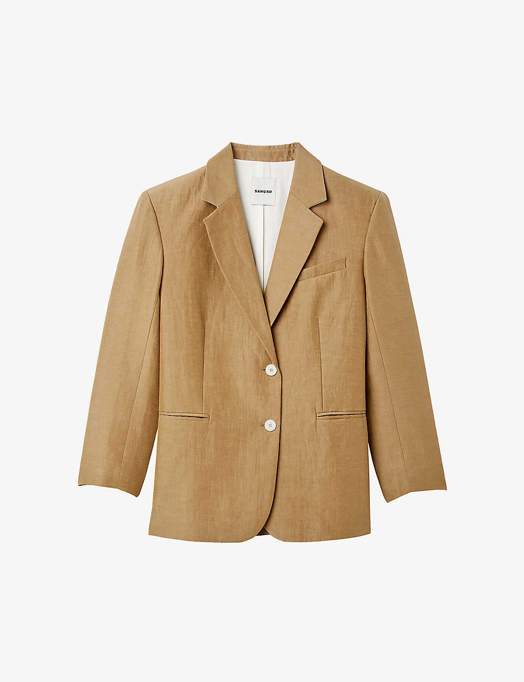 Sandro Double-breasted Woven Jacket 3 Sandro Double-breasted Woven Jacket