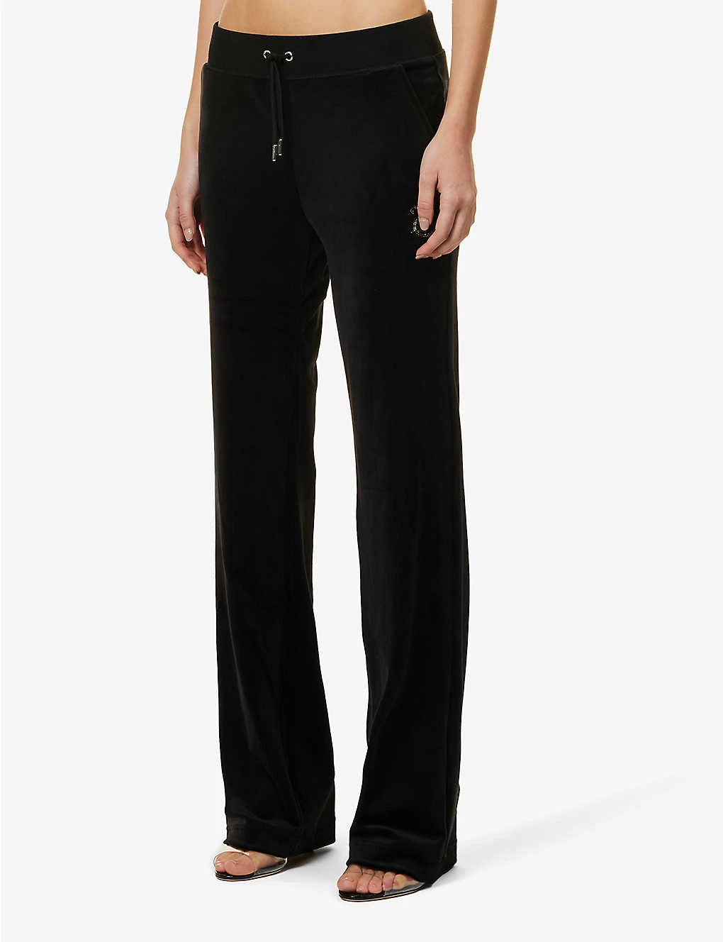 Juicy Couture Rhinestone-embellished Drawstring-waist Jogging Bottoms 5 Juicy Couture Rhinestone-embellished Drawstring-waist Jogging Bottoms - Image 3