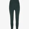 Whistles High-rise 7/8 Stretch-recycled Nylon Leggings -VogueVibe Store R04119049 KHAKIOLIVE M