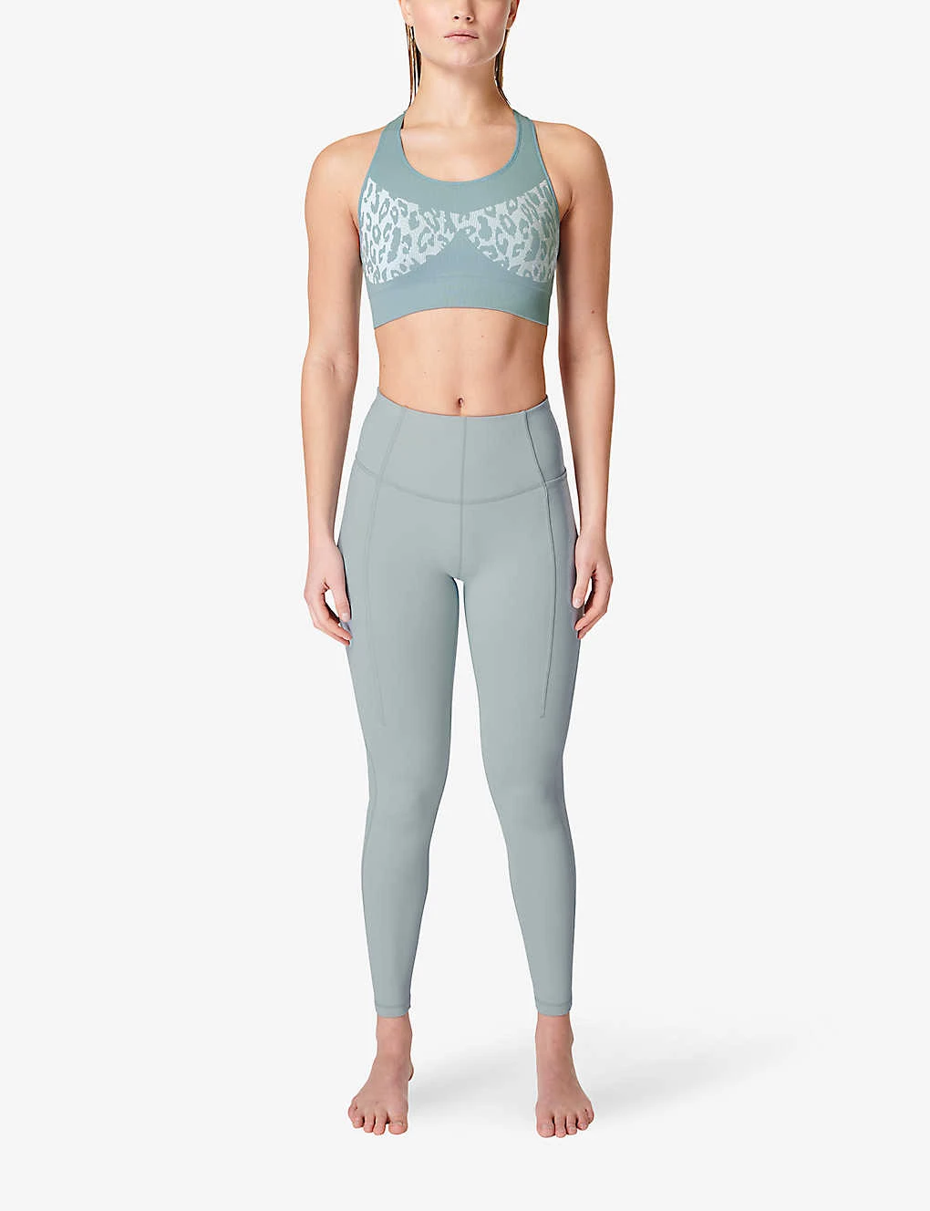 Sweaty Betty Stamina Leopard-print Stretch-woven Sports Bra 4 Sweaty Betty Stamina Leopard-print Stretch-woven Sports Bra - Image 2