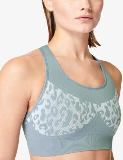 Sweaty Betty Stamina Leopard-print Stretch-woven Sports Bra 11 Sweaty Betty Stamina Leopard-print Stretch-woven Sports Bra -VogueVibe Store R04127337 VAPOURBLUELEOPARD ALT04