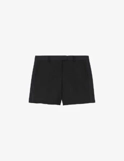 THE KOOPLES Slim-fit Pocket-detail Wool Shorts