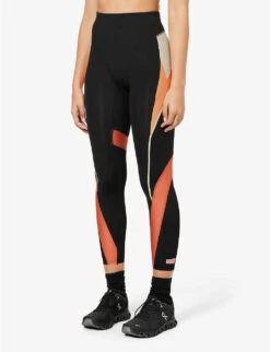 P.E NATION Oakmont Stretch-recycled Nylon Leggings -VogueVibe Store R04137939 BLACK ALT02