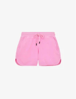 THE KOOPLES Logo-embroidered Mid-rise Cotton Shorts