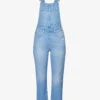 Paige Noella Straight-leg Stretch Denim Dungarees