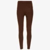 Varley Always High Elasticated-waist Stretch-recycled Polyester Leggings -VogueVibe Store R04147438 COFFEEBEAN M