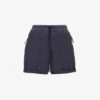JAMES PERSE Utility High-rise Stretch-cotton Shorts -VogueVibe Store R04149006 TITAN M