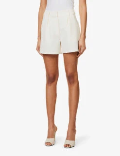 Jordan High-rise Woven Shorts -VogueVibe Store R04149657 CREAM ALT02