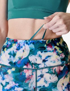 Sweaty Betty All Day Graphic-print 7/8 Stretch-woven Leggings -VogueVibe Store R04150409 BLUEOCEANPRINT ALT04